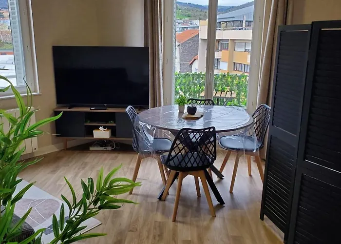 T2 Bis Avec Espace Nuit - 4 Couchages Apartment Clermont-Ferrand